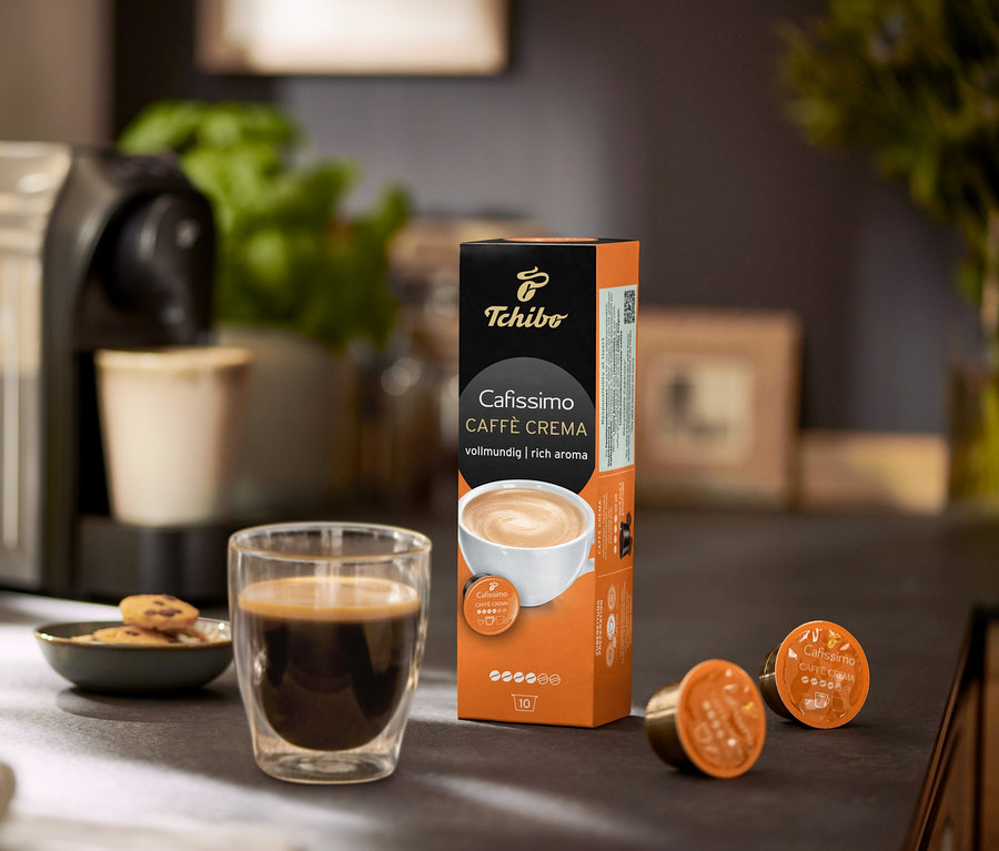 Tchibo Cafissimo Caffé Crema Rich Aroma 10'lu Kapsül Kahve