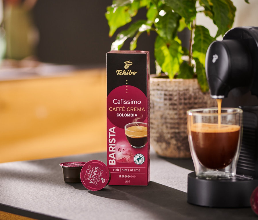 Tchibo Cafissimo Caffé Crema Colombia 10'lu Kapsül Kahve
